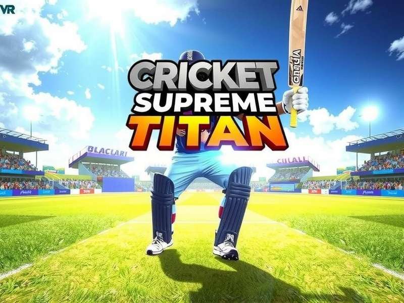 VR Cricket Supreme Titan Game Cover